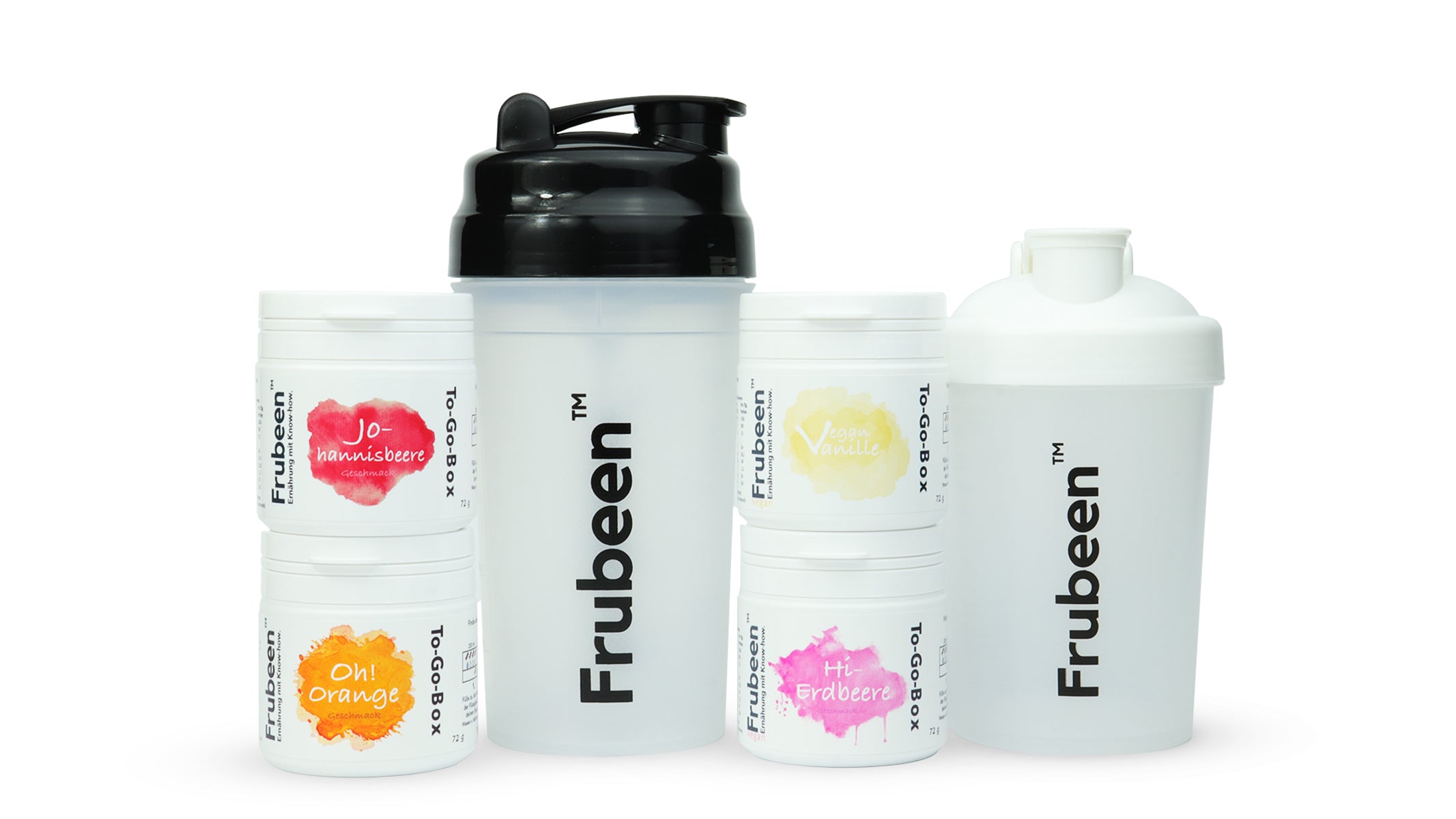 Frubeen Shaker Protein Eiweiß To-Go-Box BPA-frei